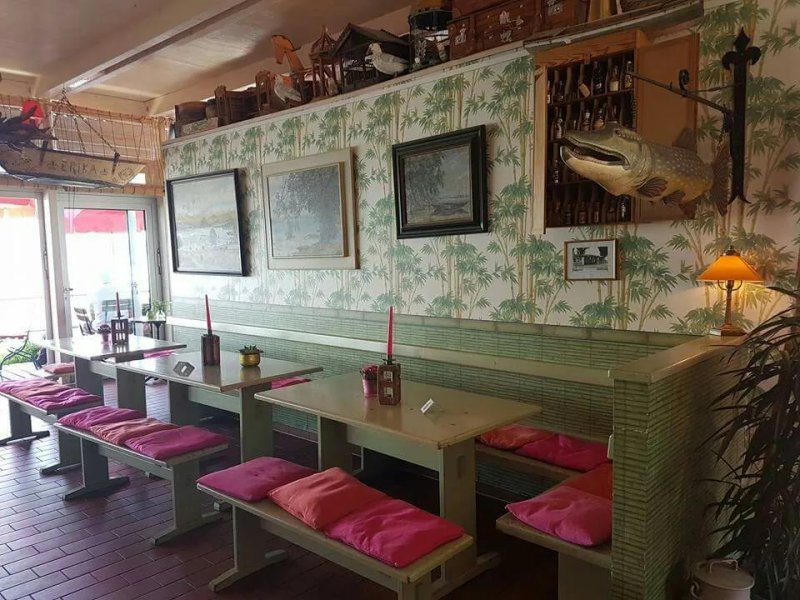 Uferrestaurant am Campingplatz Sandseele