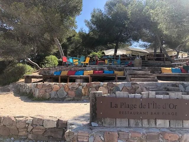 La Plage de L'Ile D'Or