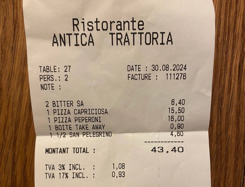 antica trattoria