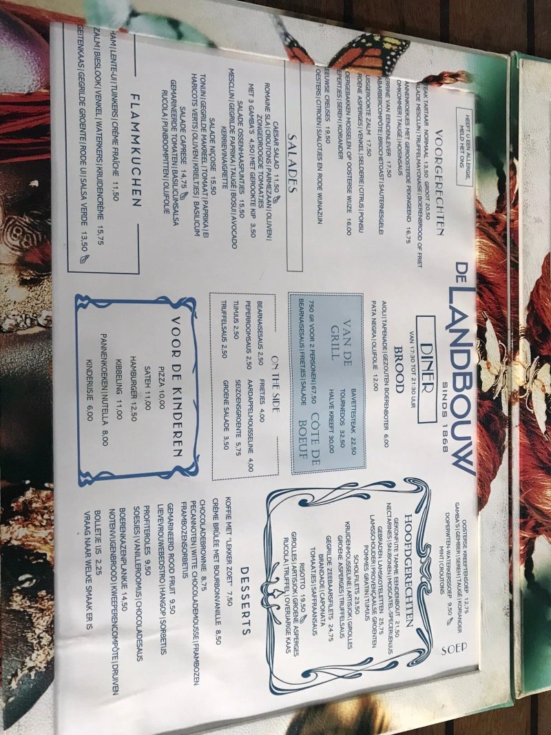 Restaurant De Landbouw Wassenaar