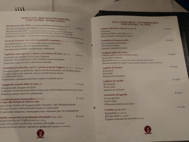 Restaurant Bistrot Grill Da Pier