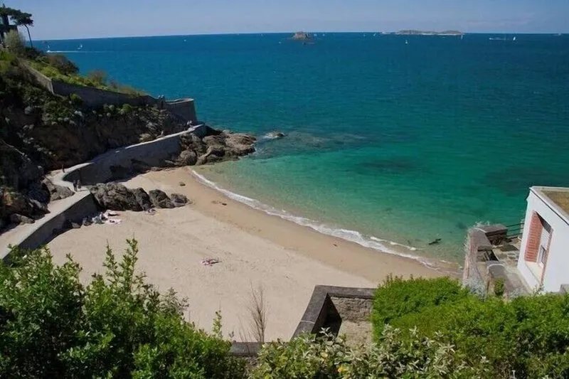 Direct Priory Park -Exceptional beach view St Malo St Servan Solidor