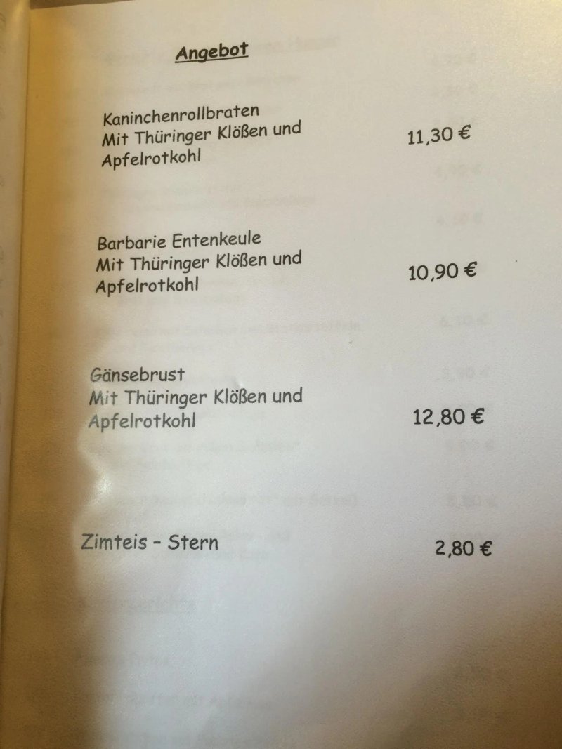 Gaststatte Thuringer Hof