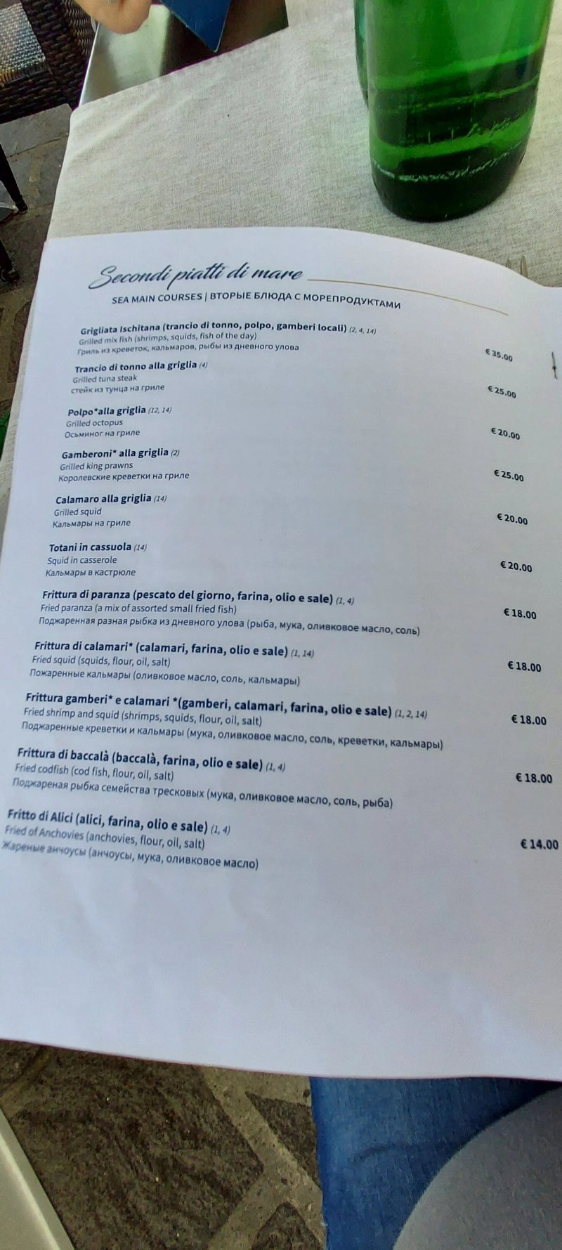 Ristorante La Battigia