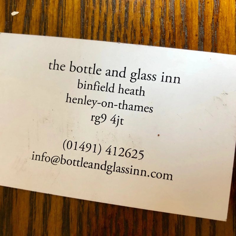 The Bottle and Glass Inn