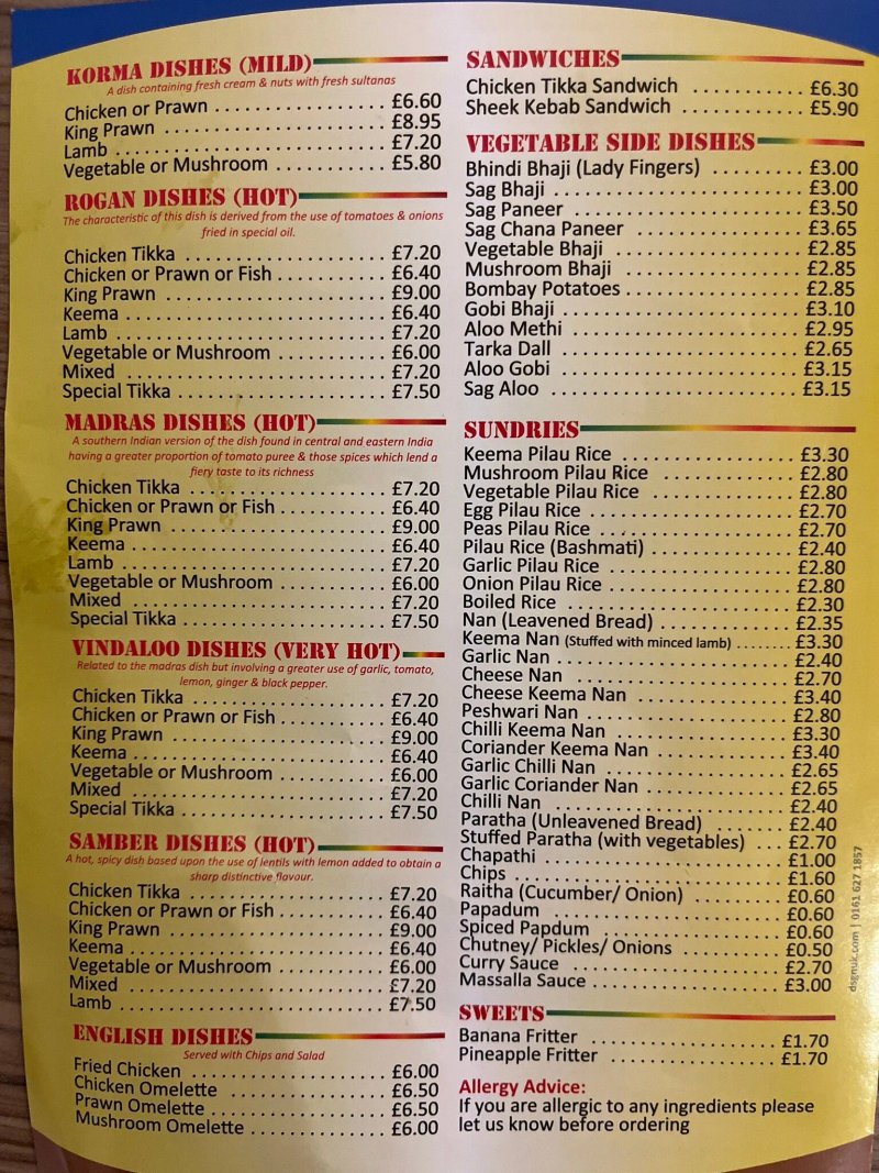 Lowton Tandoori