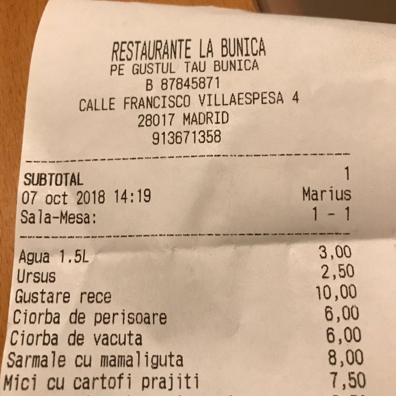 Restaurante Rumano La Bunica