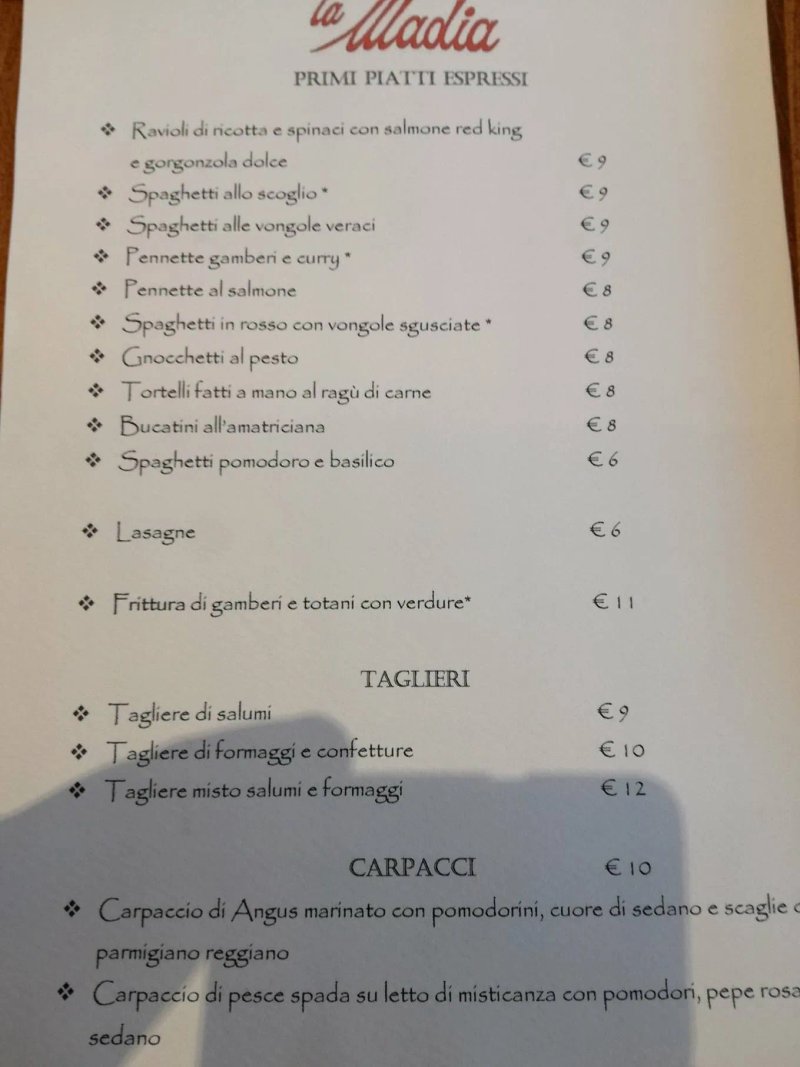 Gastronomia Enoteca La Madia