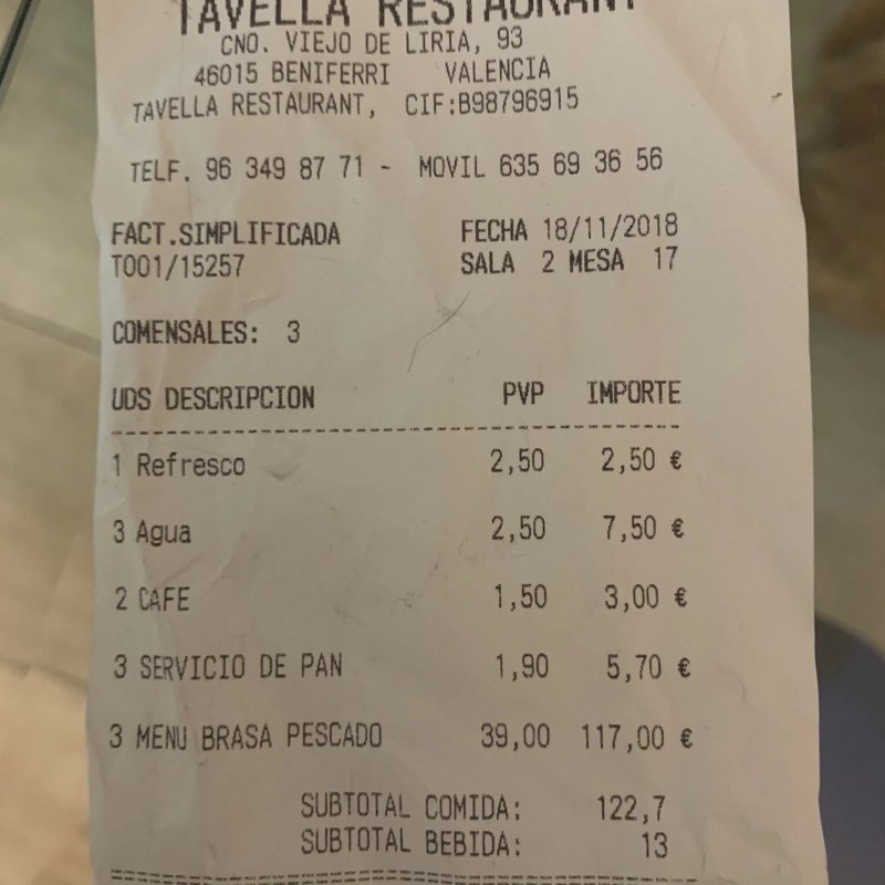 Tavella Restaurant Pablo Chirivella