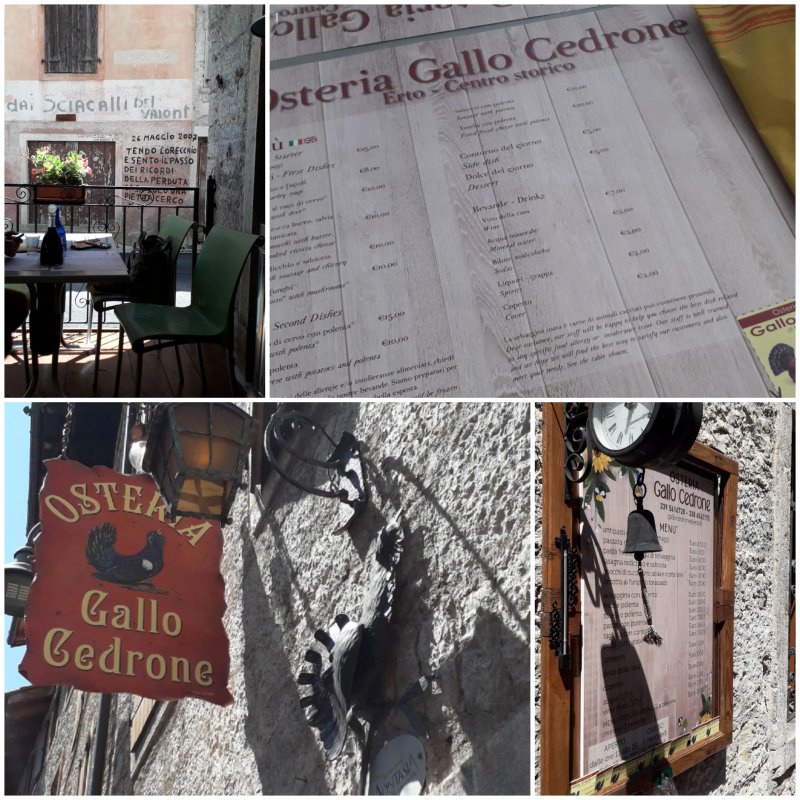 Osteria Ristorante Gallo Cedrone