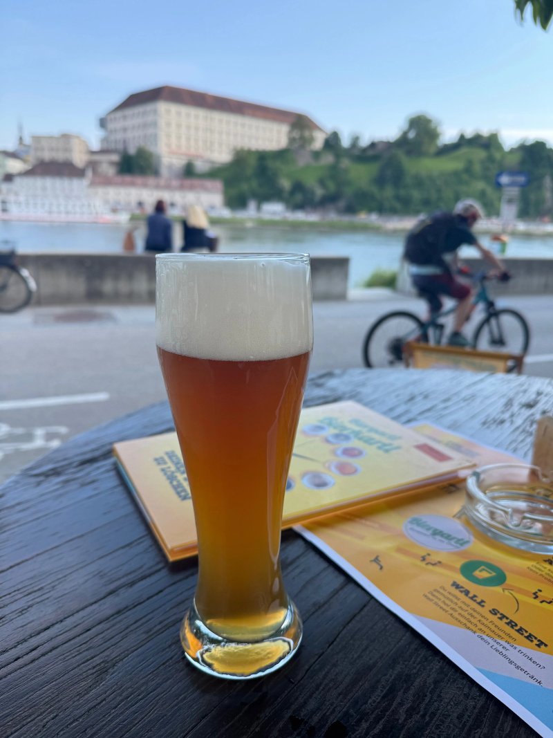 Biergartl an der Donau