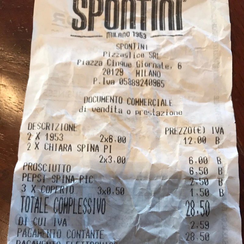 Spontini - Cinque Giornate