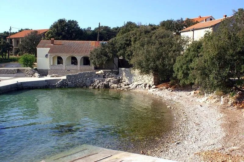 Two bedroom apartment with terrace and sea view Cove Mulobedanj, Pag (A-16285-a)