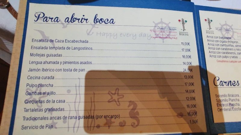 Restaurante Bitacora