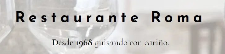 Restaurante Roma