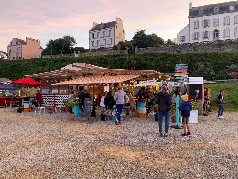 Crêperie La Caravane Bleue Audierne