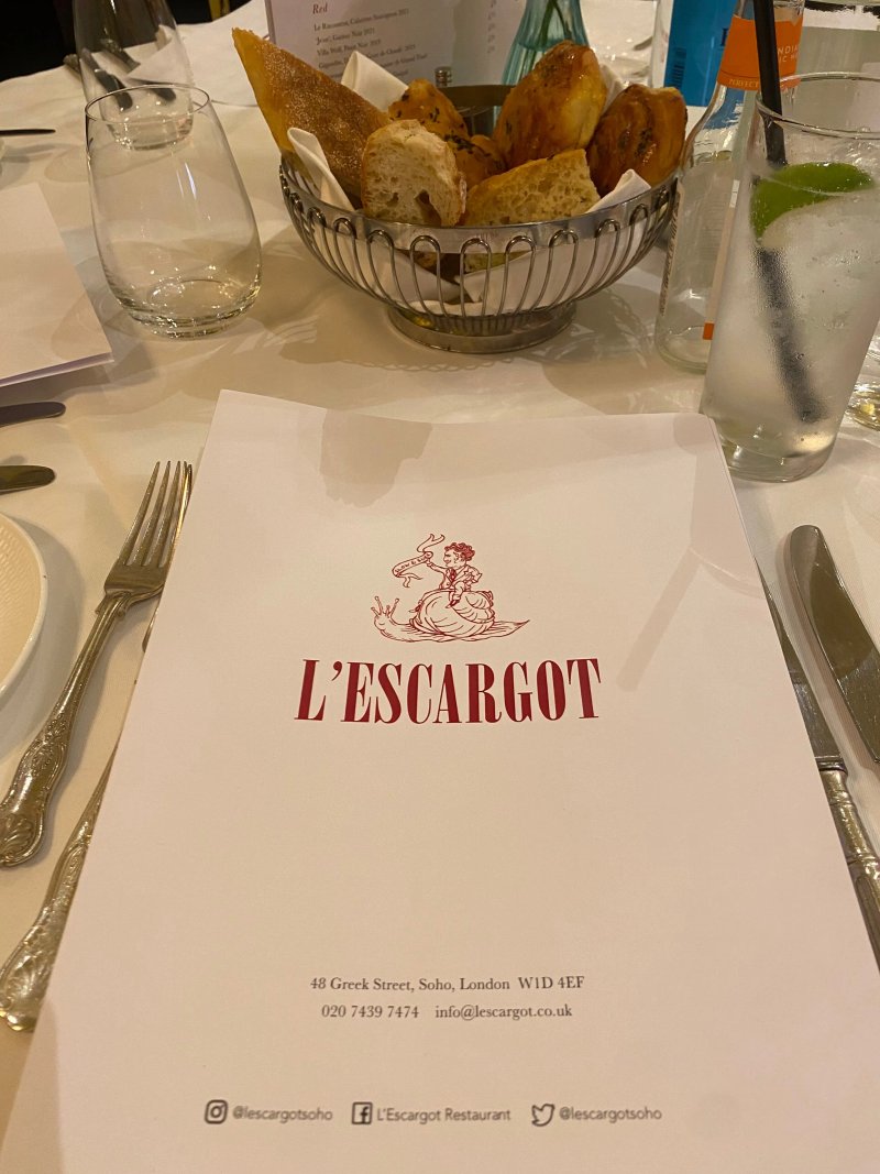 L'Escargot Restaurant