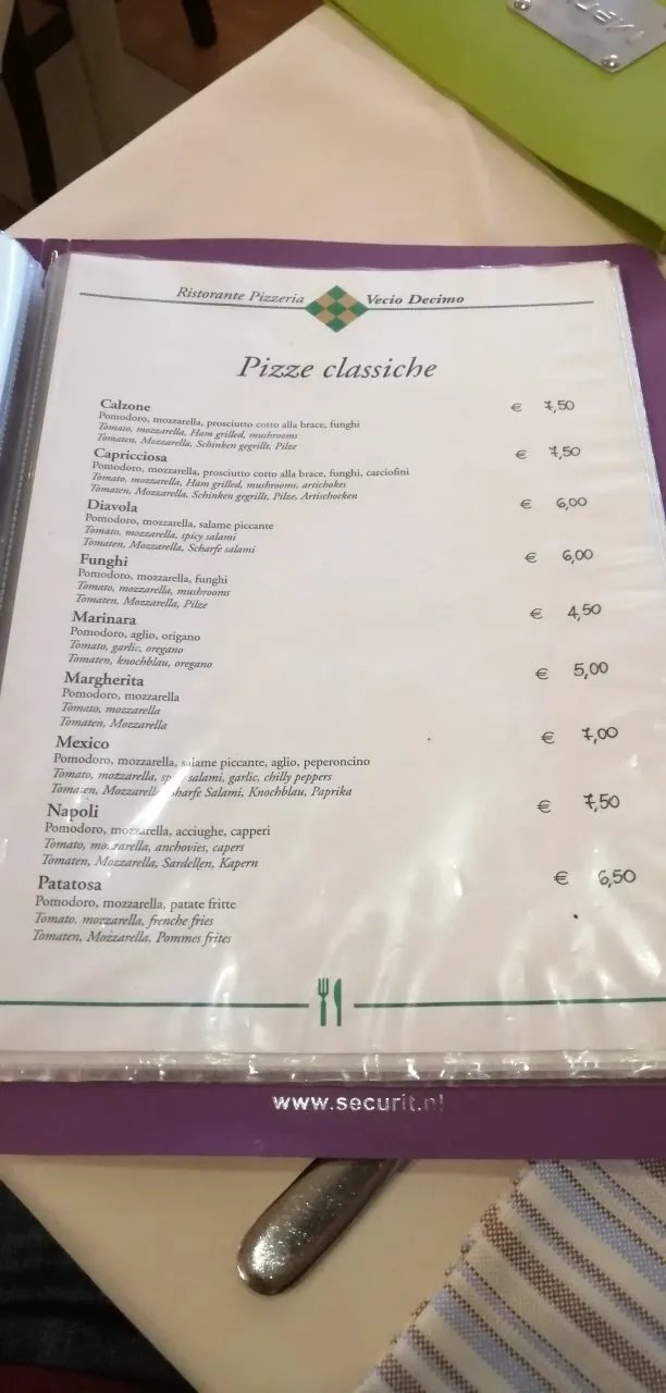 Ristorante Pizzeria Vecio Decimo