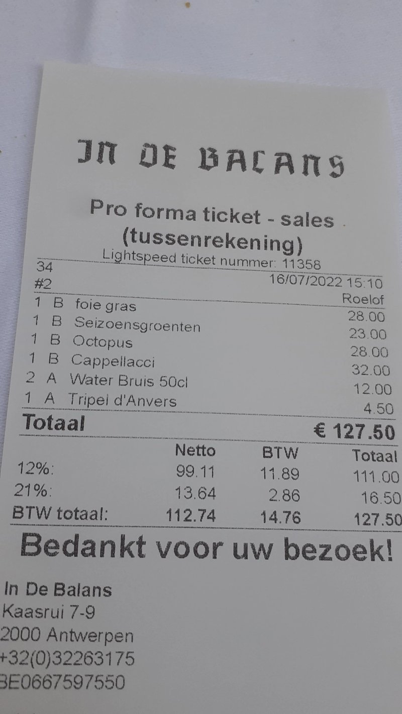 In de Balans