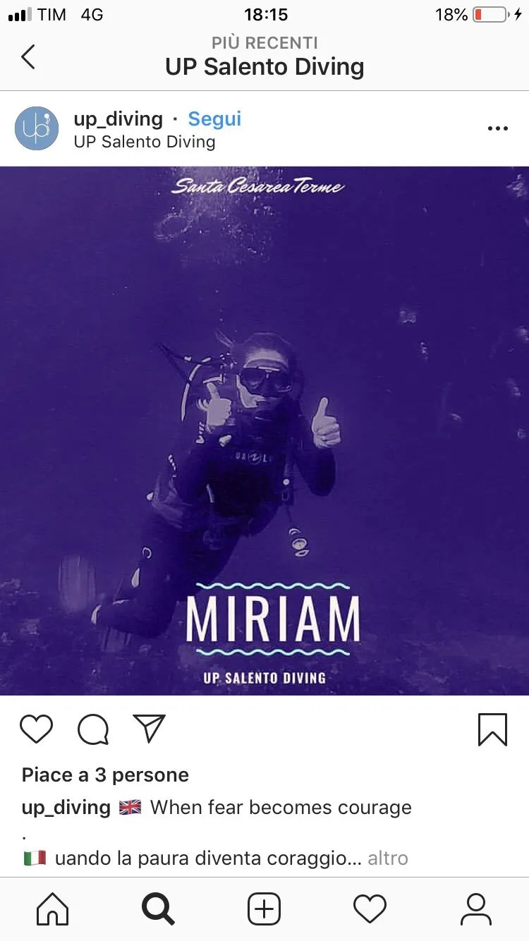 UP DIVING