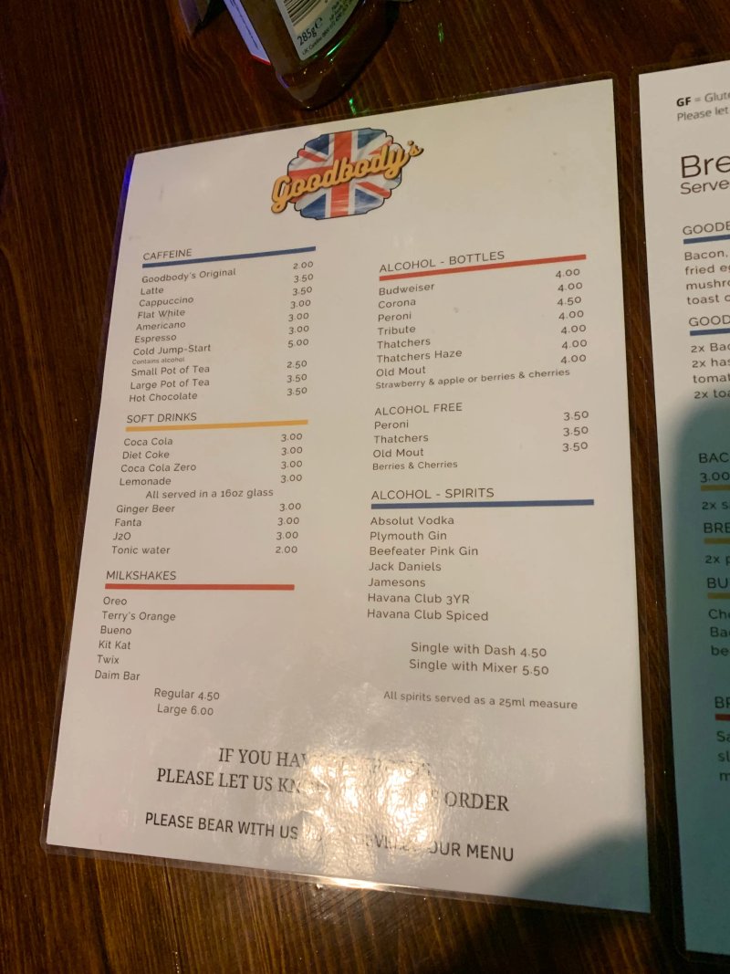Goodbody's Cafe