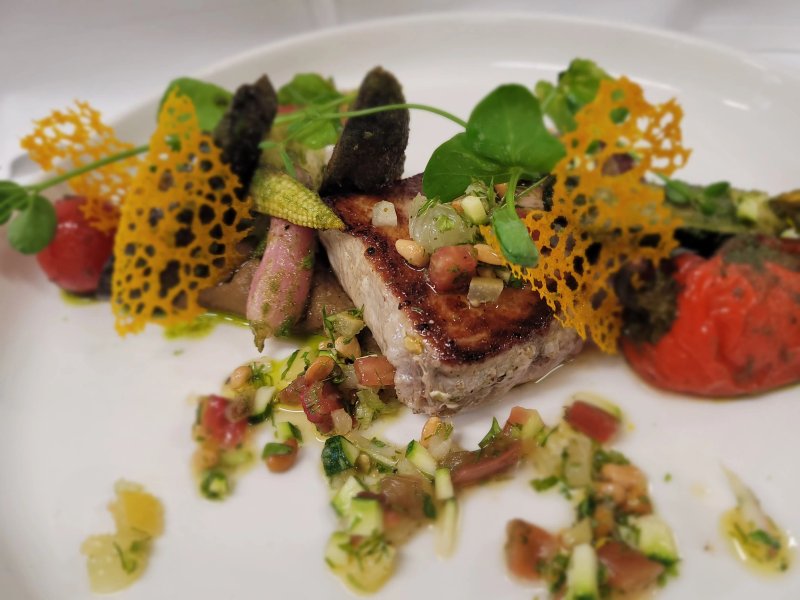 Restaurant of the Mas de Cure Bourse