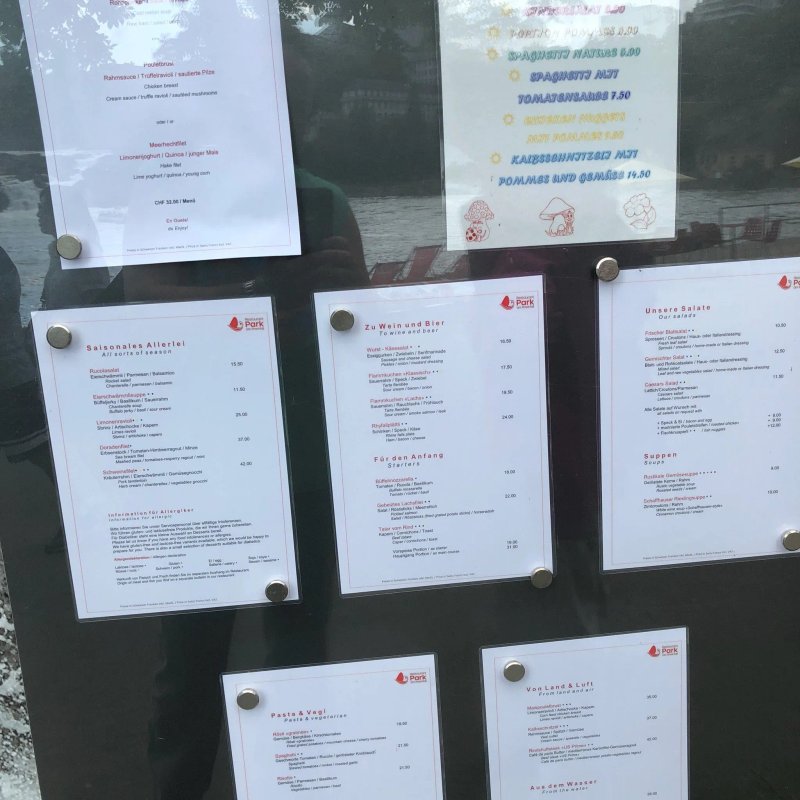 Restaurant Park am Rheinfall