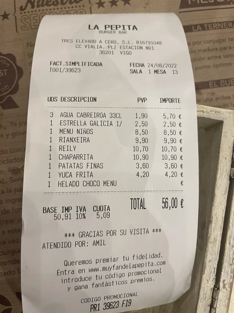 La Pepita Burger Bar - Vigo