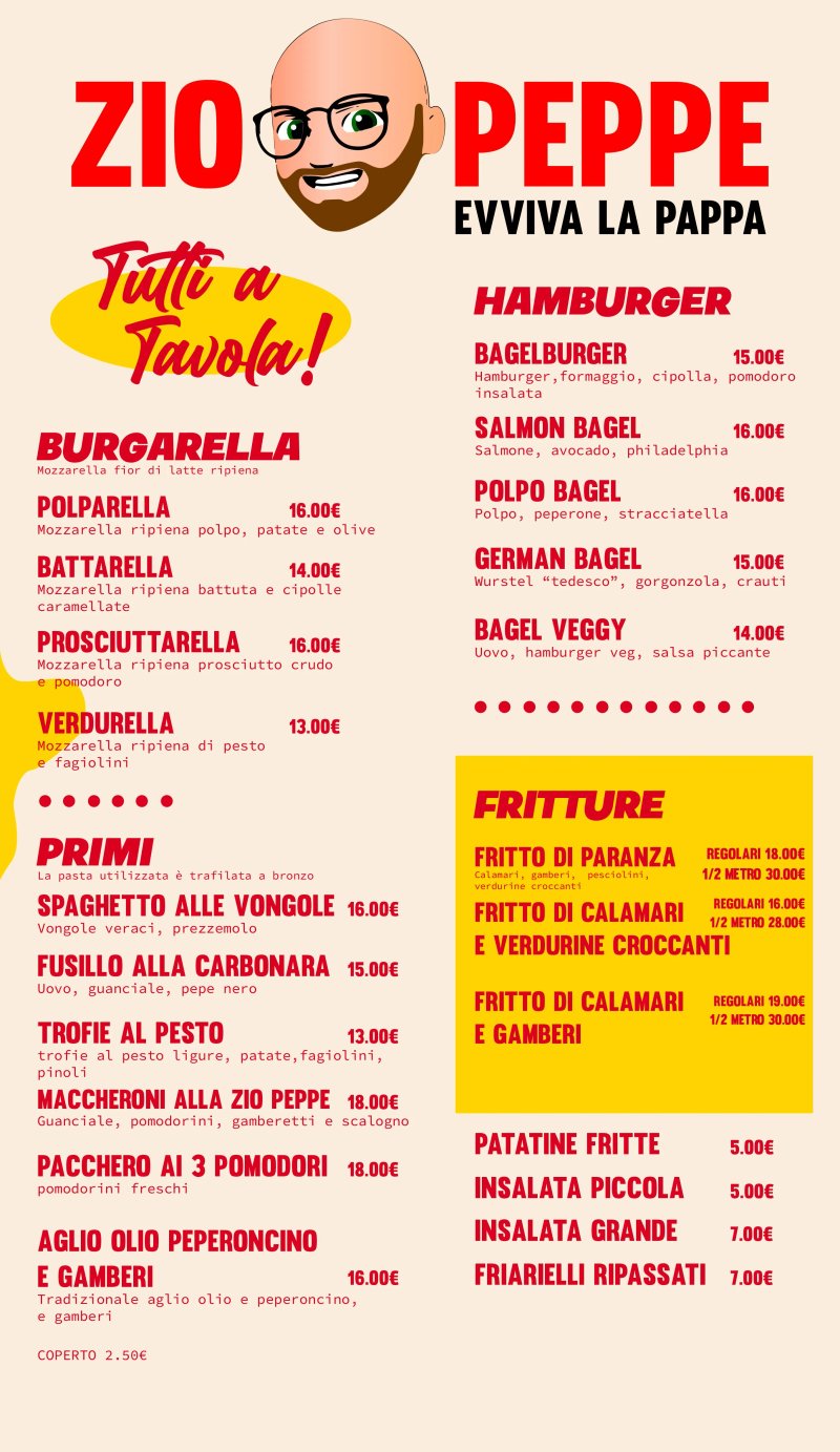 Zio Peppe Evviva la Pappa