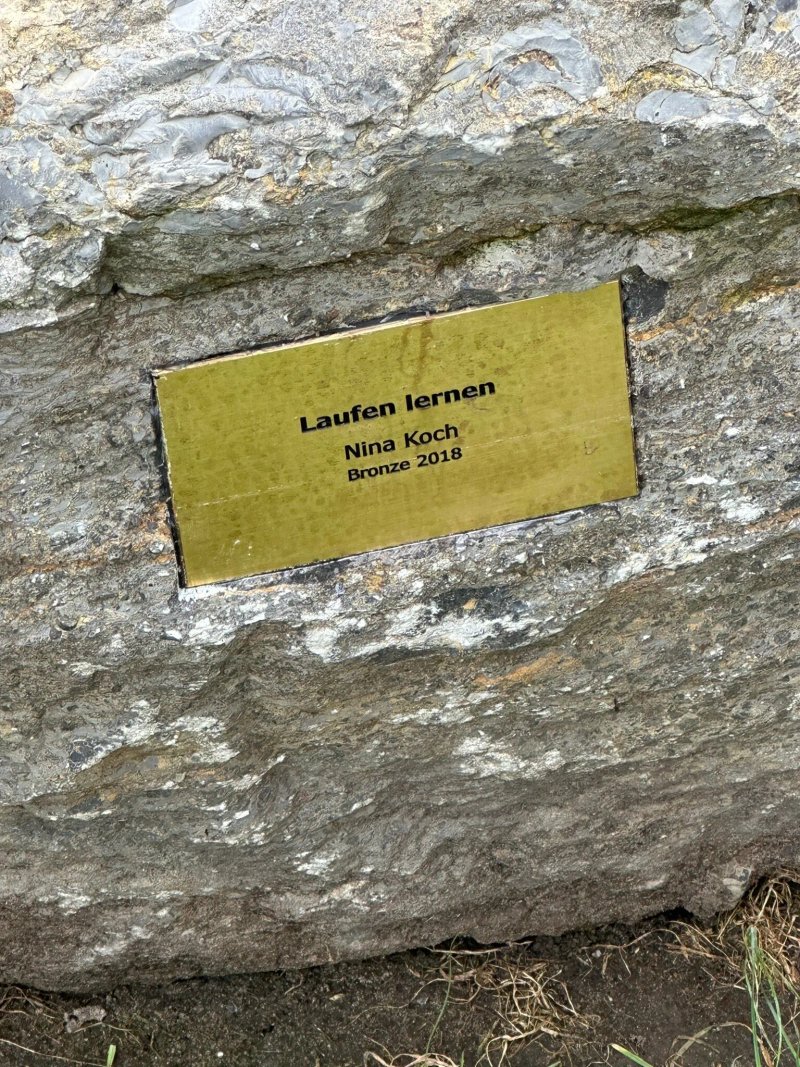Maternita und Laufen lernen