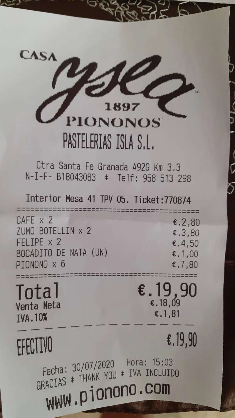 Pasteleria Casa Ysla