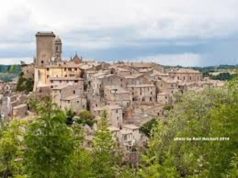Romantic apartment with a view over the Tiber Valley