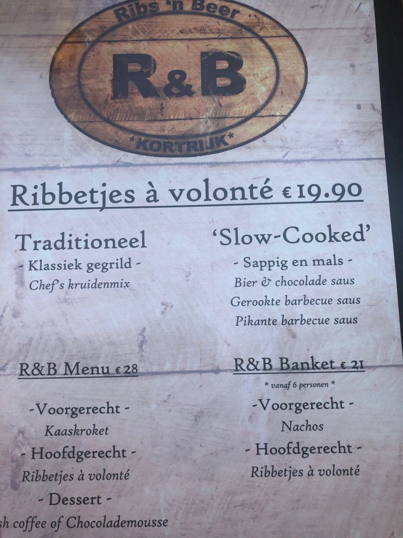 Ribs 'n Beer Kortrijk