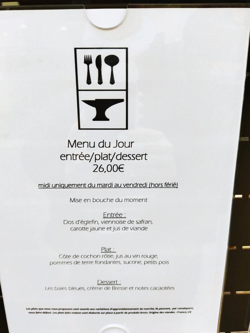 Restaurant La Forge