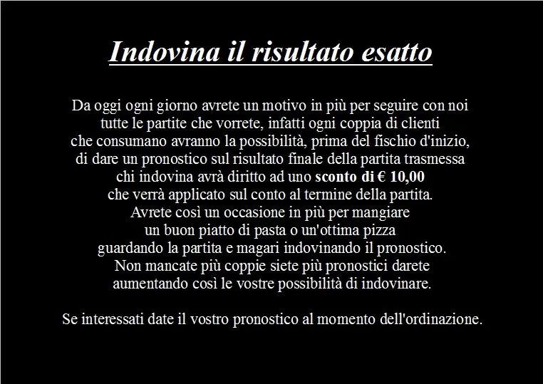 Ristorante Pizzeria Pizzoleria Mentirosa