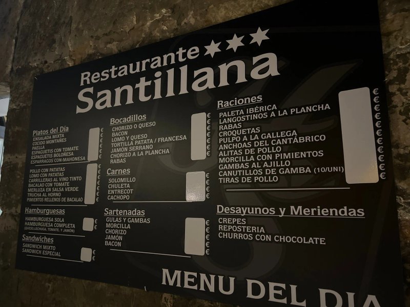 Restaurante Santillana