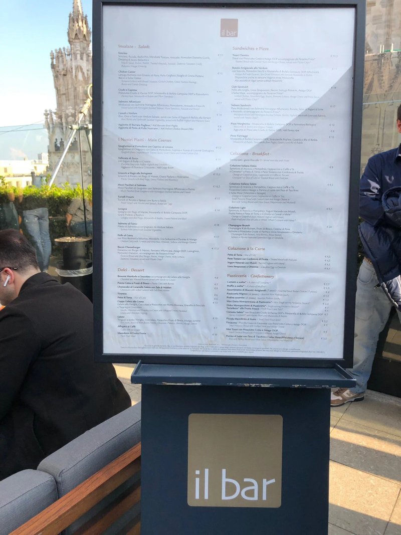 Il Bar in Piazza Duomo