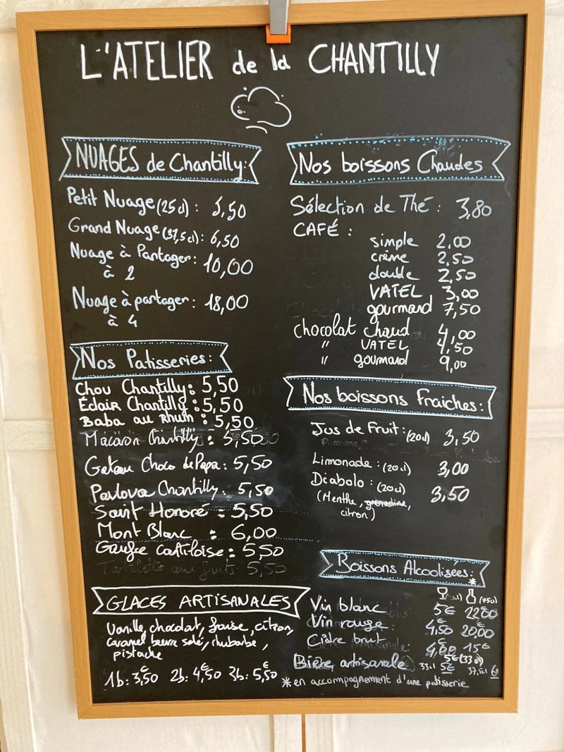 L'Atelier de la Chantilly