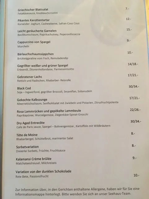 Cafe-Restaurant Seehaus