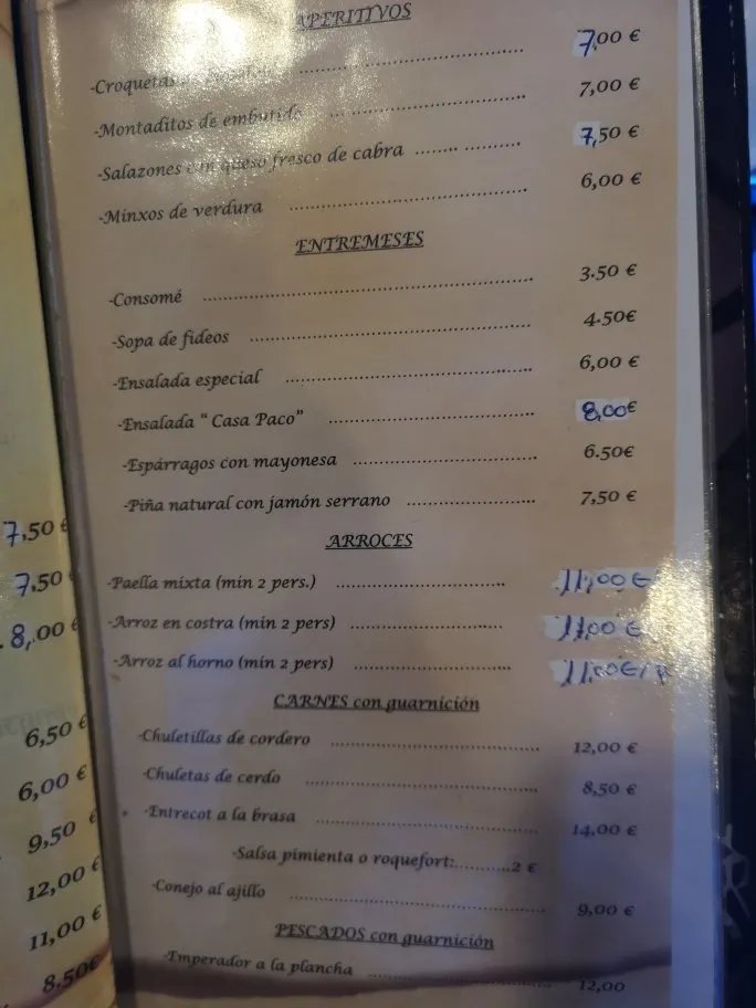 Restaurante Casa Paco