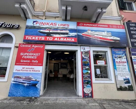 Mancan Travel Corfu- Anek Lines - Finikas Lines Central Agency