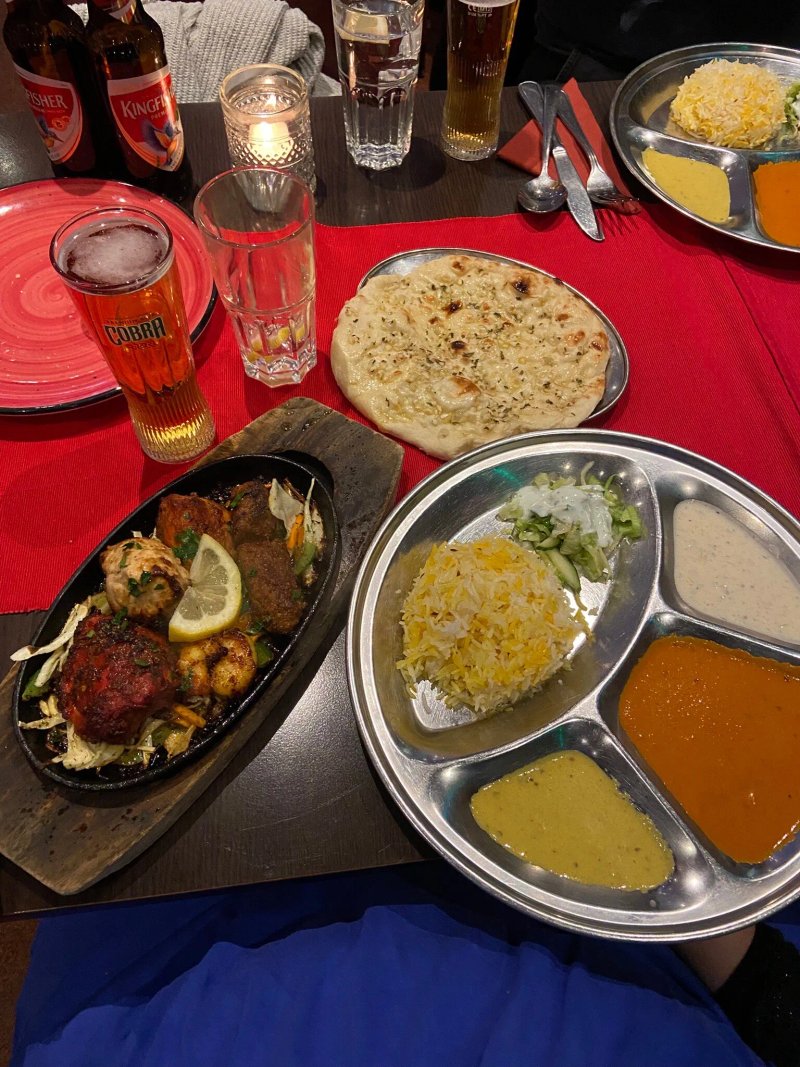 Indisk restaurang taj mahal