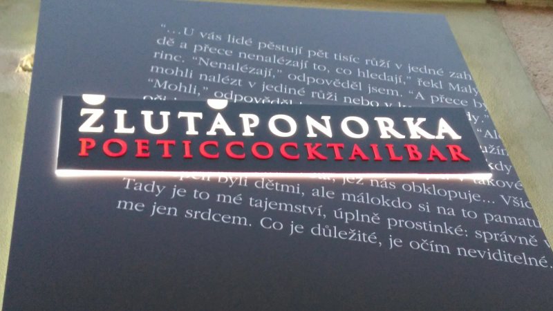 Zluta Ponorka Poetic Cocktail Bar