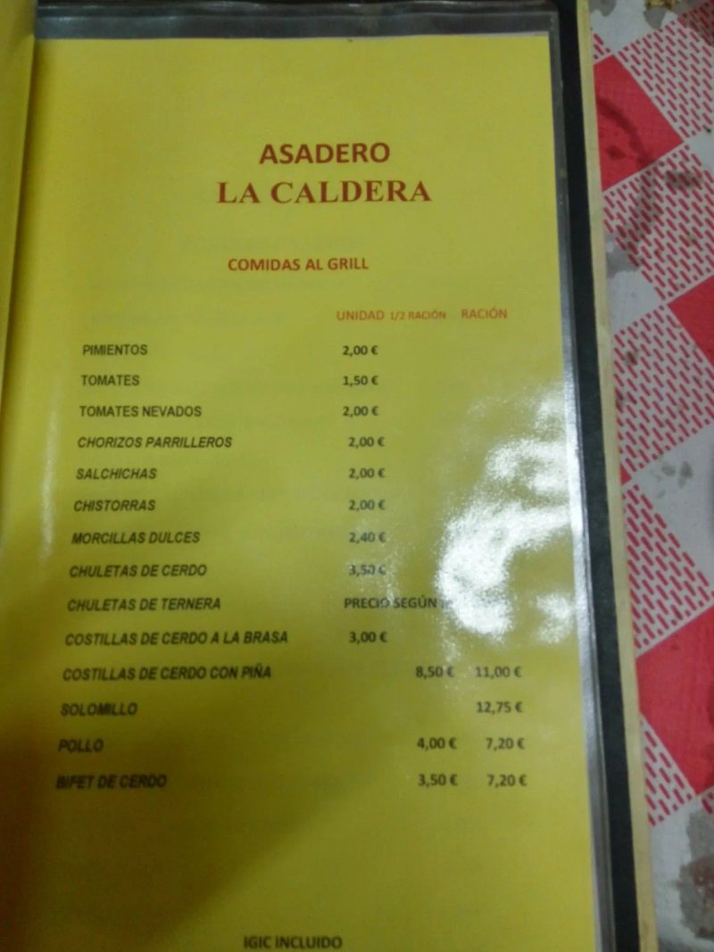 Asadero La Caldera