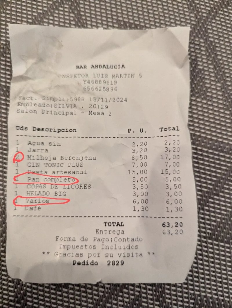 Bar Andalucia 1960