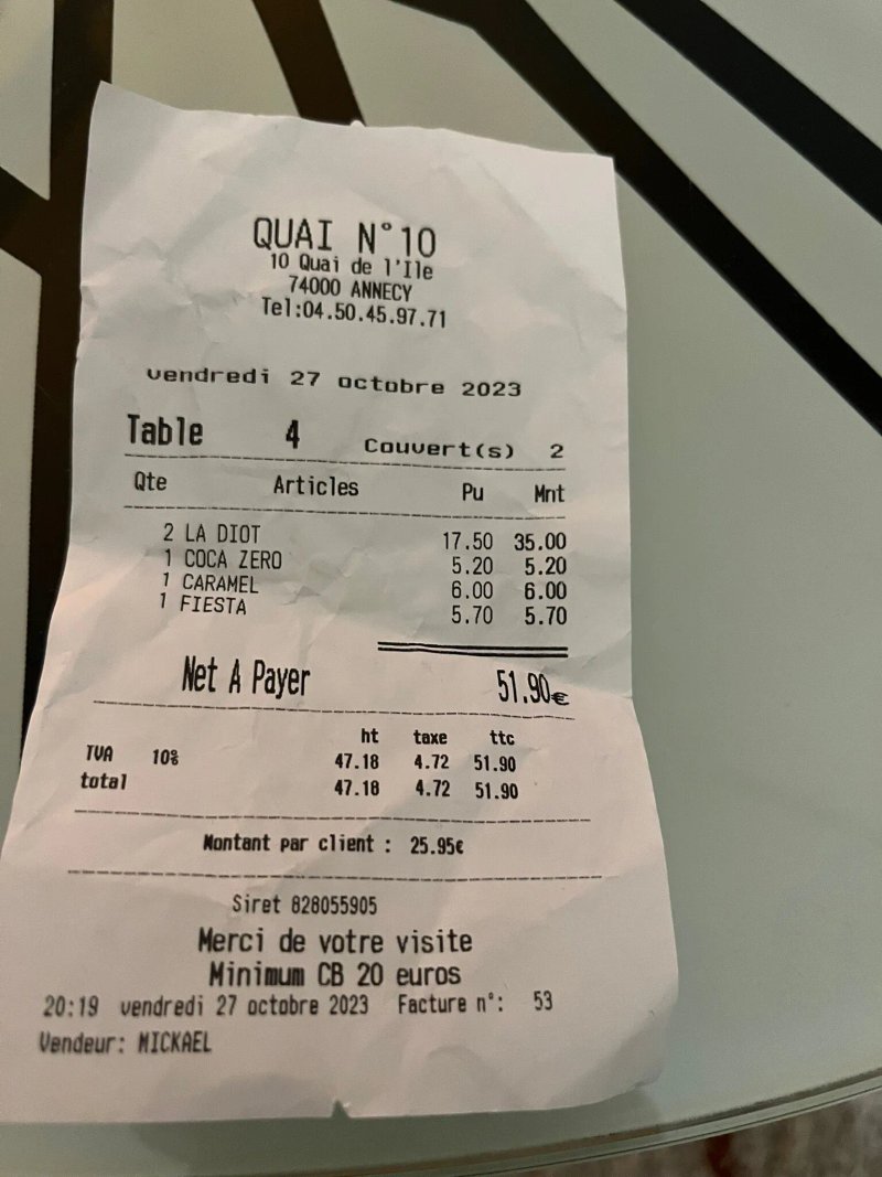 Quai Numero 10