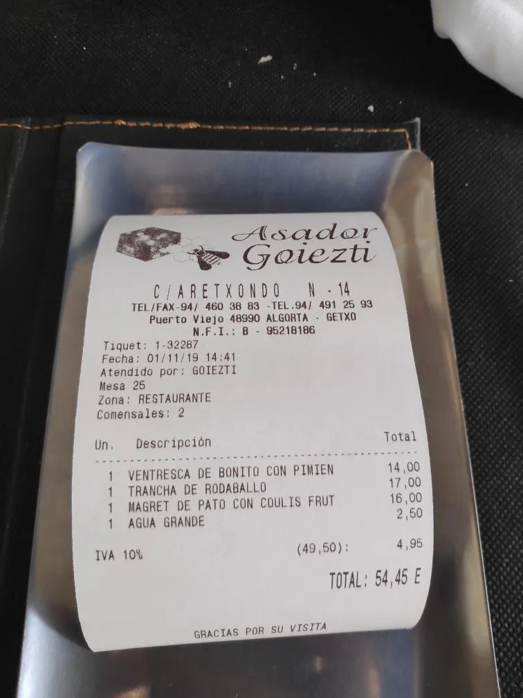 Restaurante Goiezti