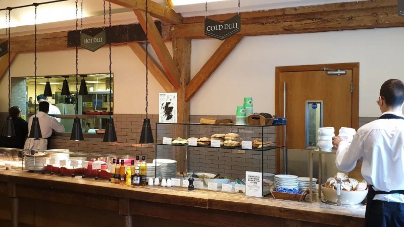 Redcoat cafe at Edinburgh Castle
