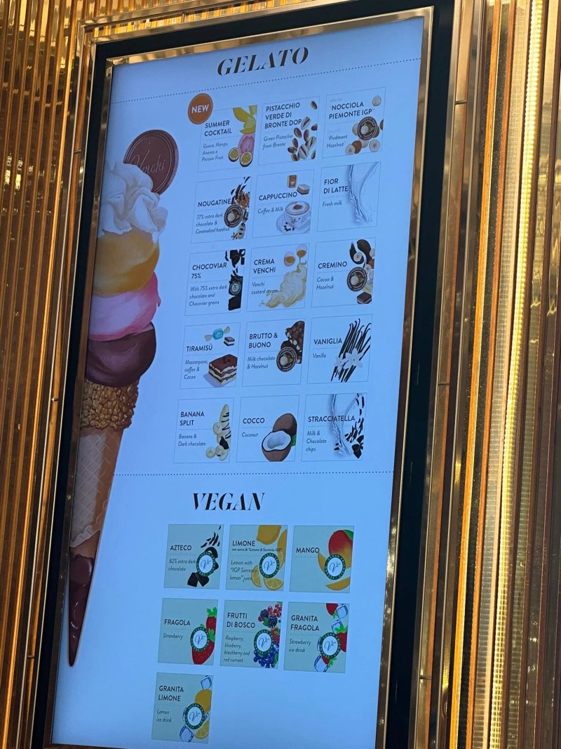 Venchi Cioccolato e Gelato, Roma Pantheon