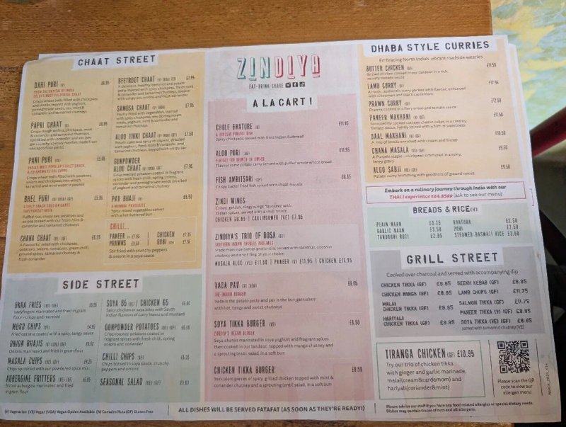 Zindiya Streatery & Bar